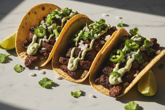 Coffee-Rubbed Carne Asada Tacos: Your Grill Just Got a Promotion.
