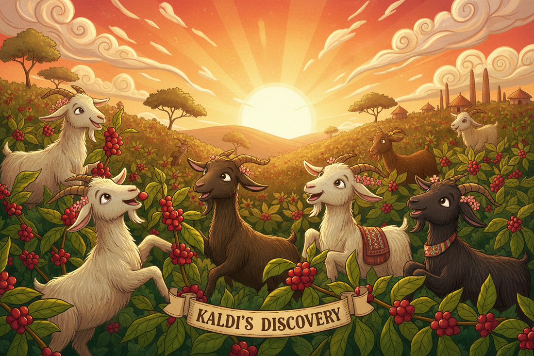 Kaldi and the Dancing Goats: The Legend of How Coffee Was Discovered