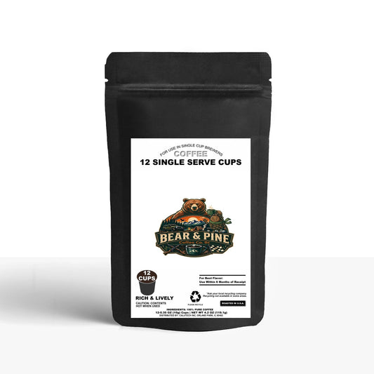 12 Pack Single Serve Coffee Capsules