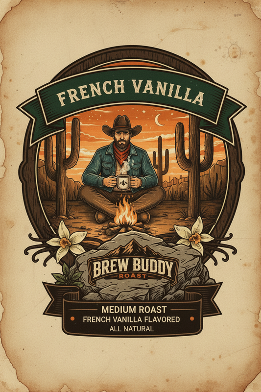 French Vanilla - Brew Buddy Roast Label Style