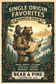Bear reading a trail map at a mountain lookout while Pine scouts through a telescope from the backpack, with the six Single Origin Favorites coffees named below.